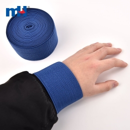 Poly Latex Woven Elastic Cuff Band