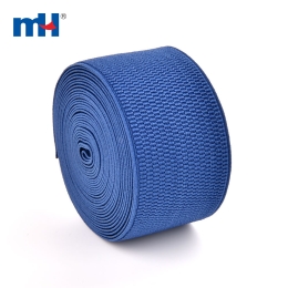 Poly Latex Woven Elastic Cuff Band in Blue