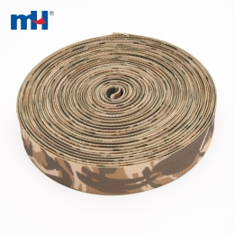 25mm Camouflage Polyester Webbing with Juvenile Pit Pattern