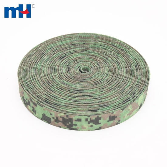 20mm Camouflage Webbing with Juvenile Pit Pattern