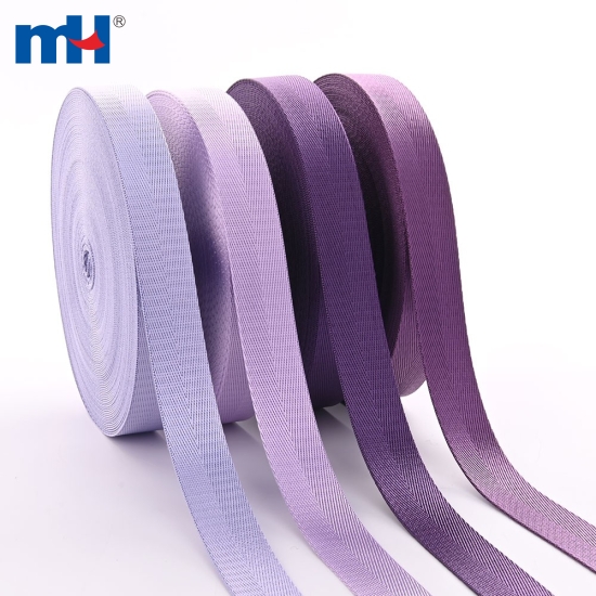 Purple Herringbone Pattern Imitation Nylon Tape