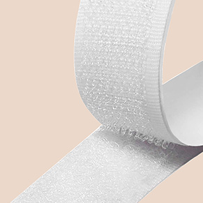 Normal Hook and Loop Tape in White