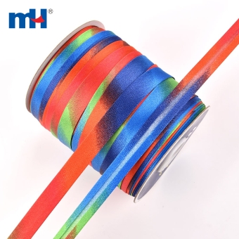 Multicolor Single Fold Bias Binding Tape