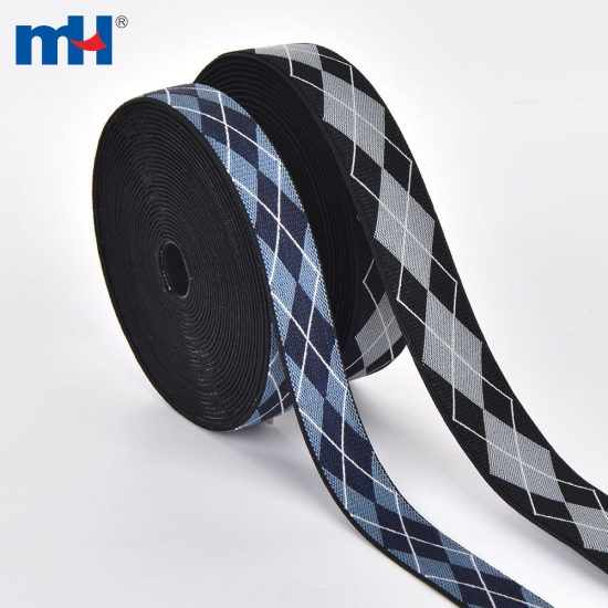 Lattice Jacquard Elastic Tape