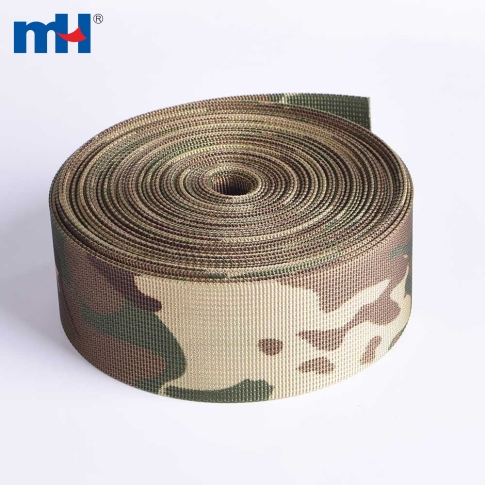 50mm Camouflage Webbing with Juvenile Pit Pattern