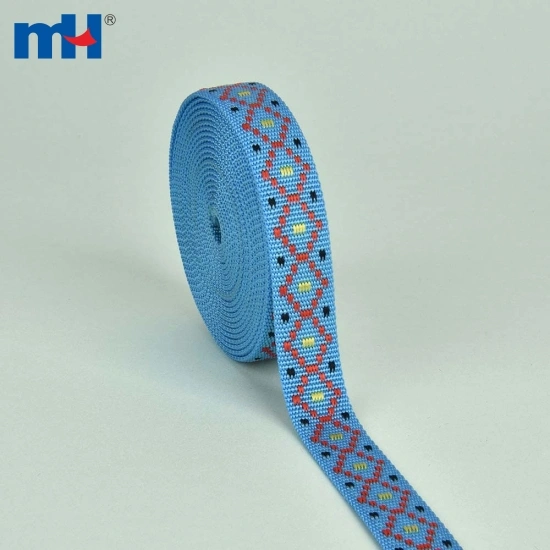 30mm Jacquard Polypropylene Webbing