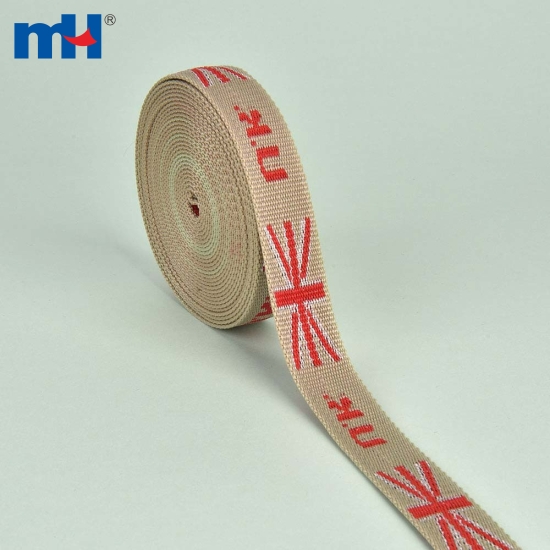 31mm Jacquard Polypropylene Webbing