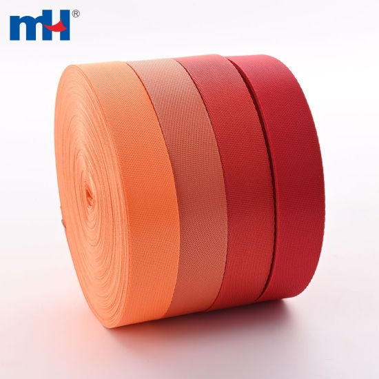 Red Microgroove Imitation Nylon Tape