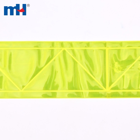 Fluorescent Yellow PVC Prismatic Tape for Safety Jacket