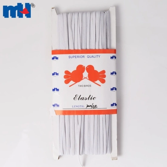 3mm 4 Cord Polyester Braided Elastic