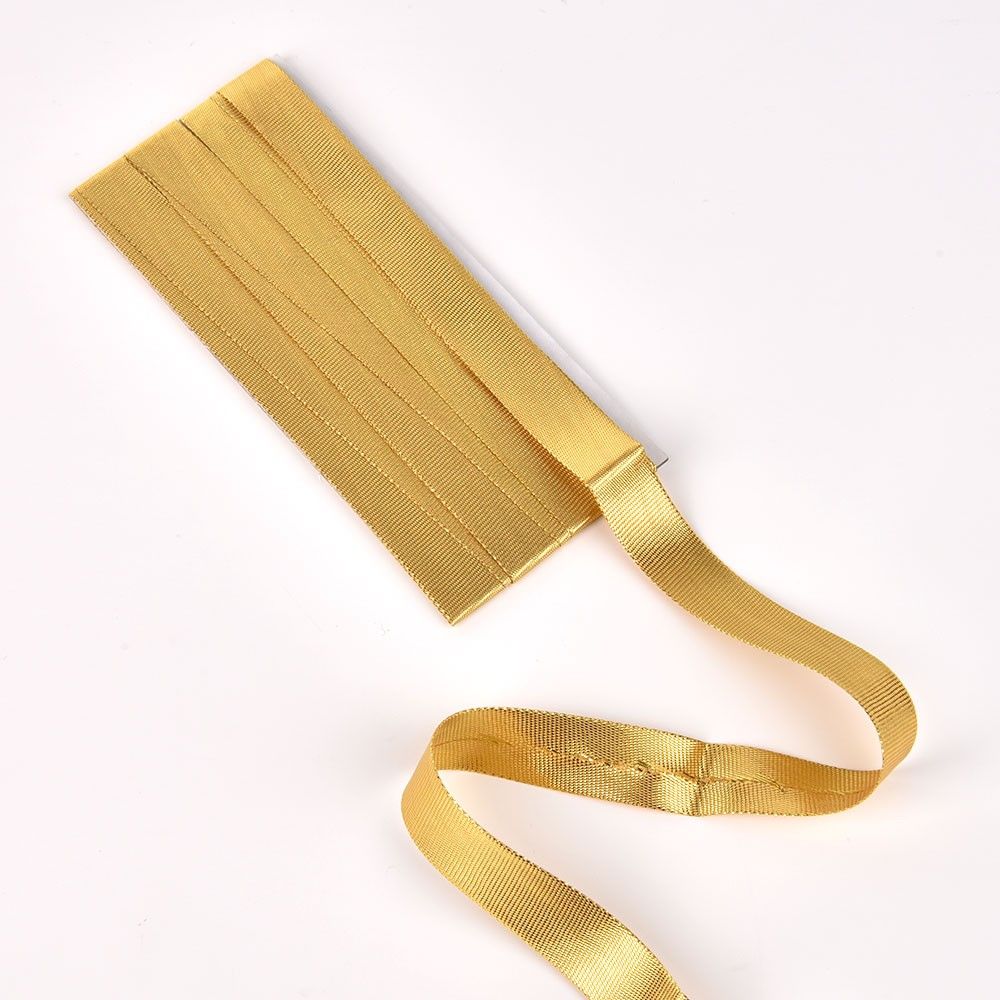 Single Fold Metallic Cotton Bias Binding Tape for Seaming Binding