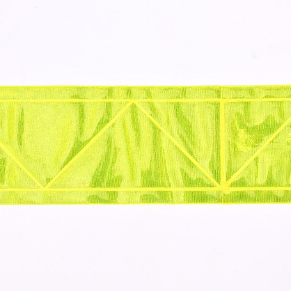 Fluorescent Yellow PVC Prismatic Tape for Safety Jacket