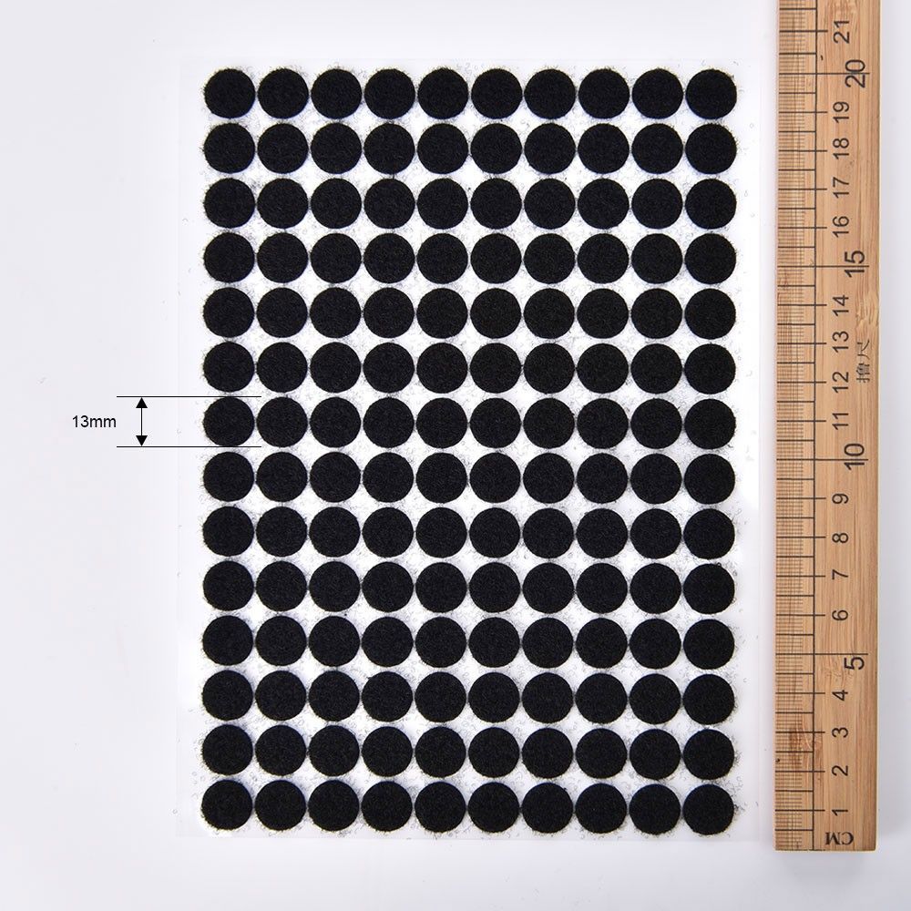 6131-2056-13mm-hook-loop-dot-B+-black-(1)