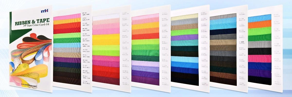 pp tape color card